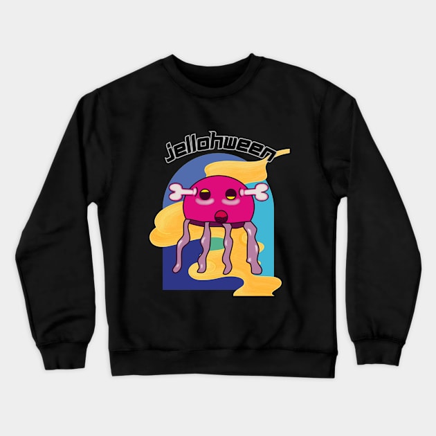 JELLOHWEEN Crewneck Sweatshirt by ArtsPal